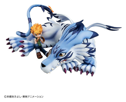 Garurumon & Ishida Yamato
