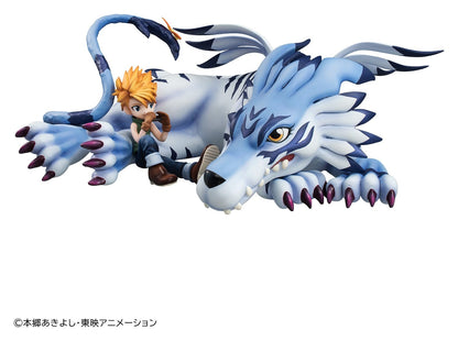 Garurumon & Ishida Yamato