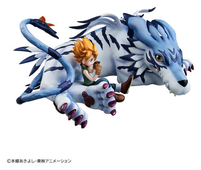 Garurumon & Ishida Yamato