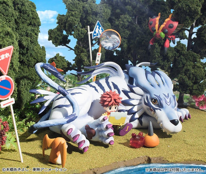 Garurumon & Ishida Yamato