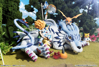 Garurumon & Ishida Yamato