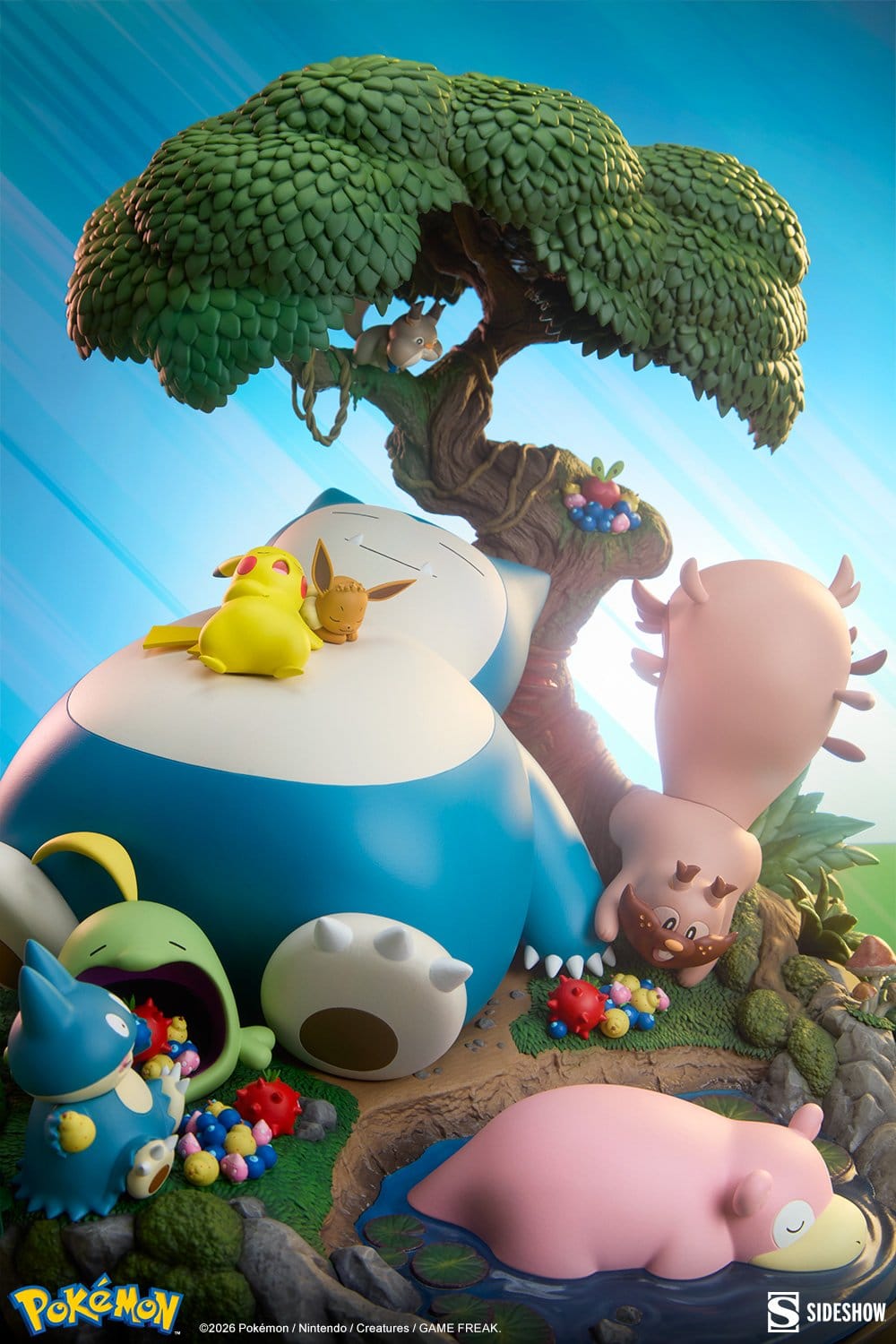 Pokémon Diorama Snorlax