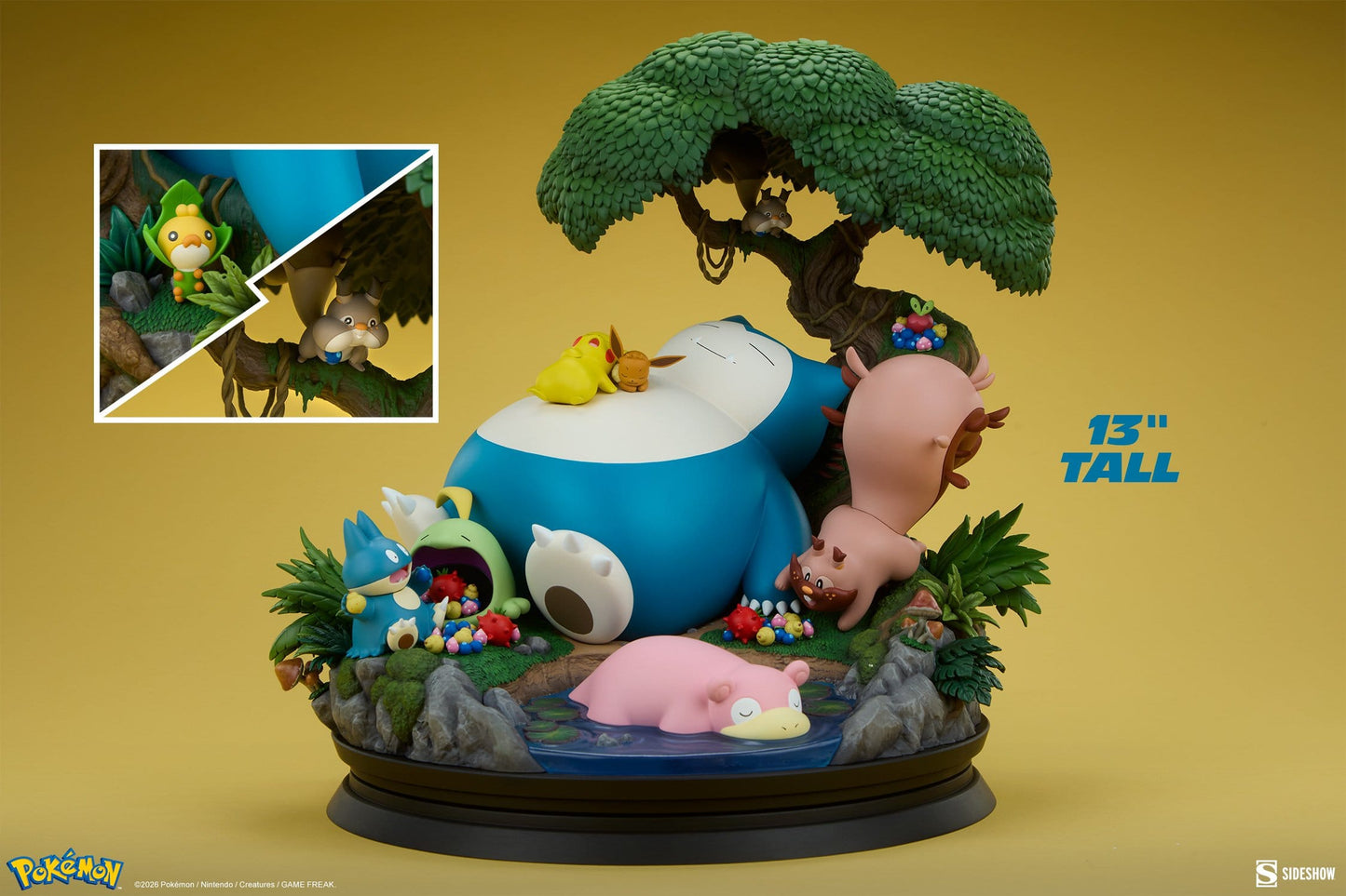 Pokémon Diorama Snorlax